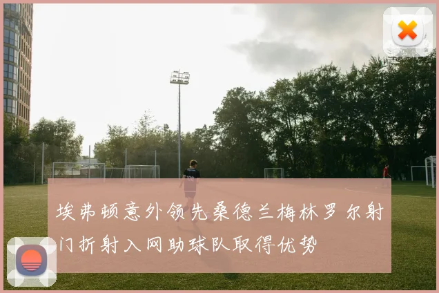 埃弗顿意外领先桑德兰梅林罗尔射门折射入网助球队取得优势